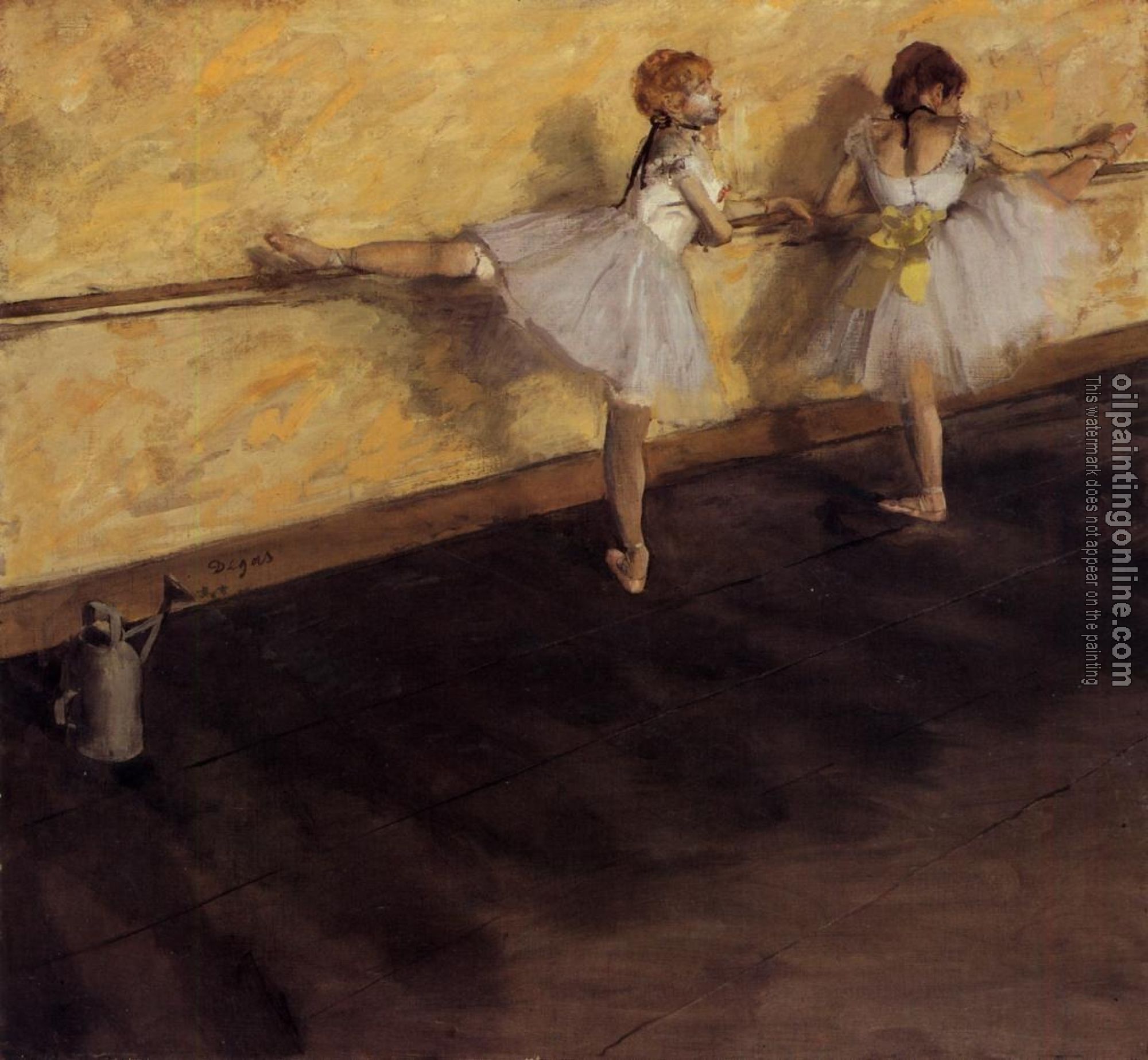 Degas, Edgar - Dancers Practicing at the Barre